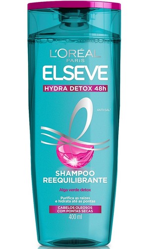 Shampoo L'Oréal Paris Elseve Hydra-Detox Anti-Oleosidade